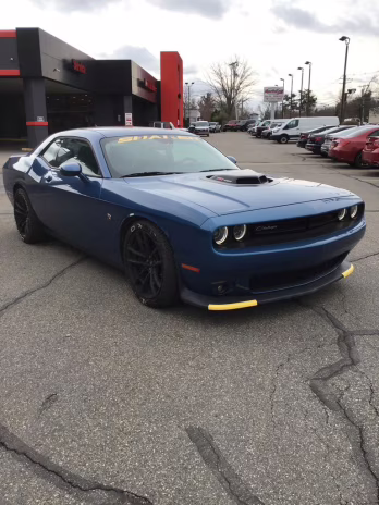 2021 Frostbite Dodge Challenger R/T Scat Pack RWD Coupe