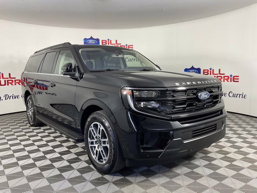 2025 Black Metallic Ford Expedition Max Active 4X4 SUV