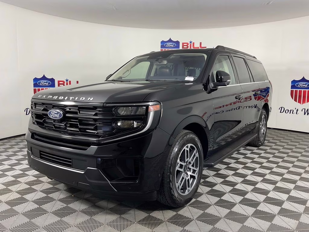 2025 Black Metallic Ford Expedition Max Active 4X4 SUV