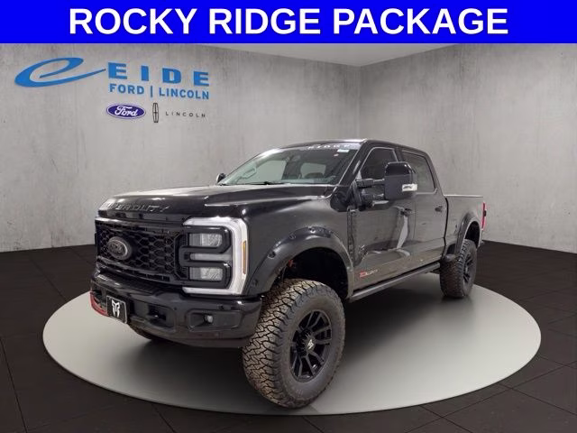 2026 Agate Black Metallic Ford Super Duty F-250 SRW Lariat Rocky Ridge 4X4 Truck