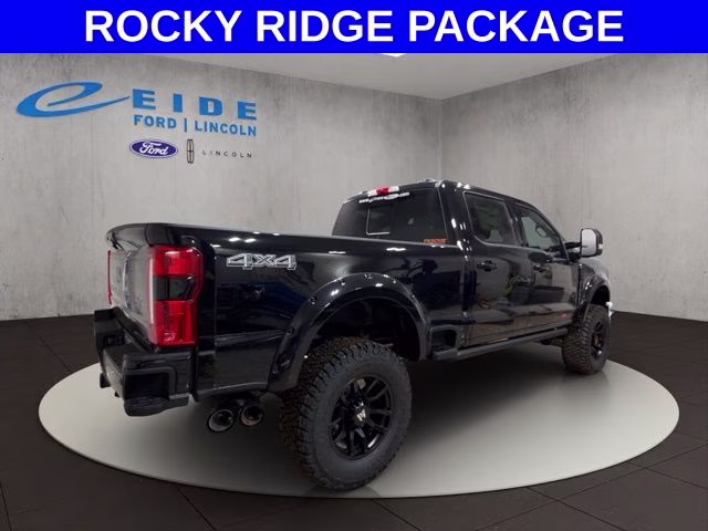 2026 Agate Black Metallic Ford Super Duty F-250 SRW Lariat Rocky Ridge 4X4 Truck