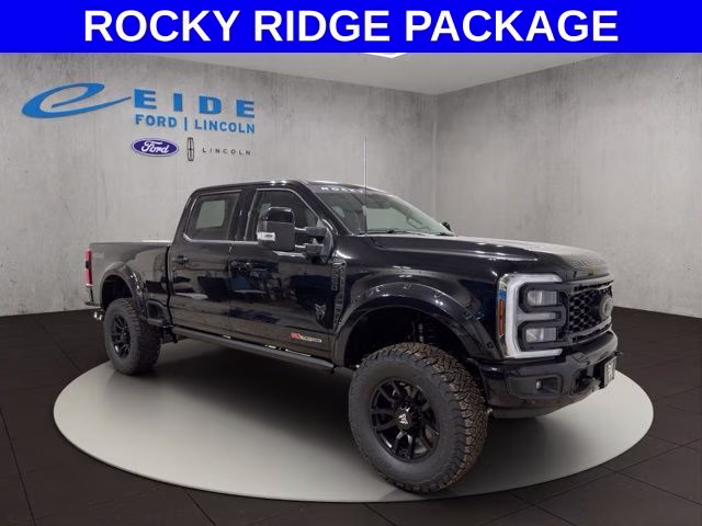 2026 Agate Black Metallic Ford Super Duty F-250 SRW Lariat Rocky Ridge 4X4 Truck
