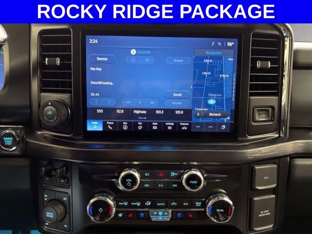 2026 Agate Black Metallic Ford Super Duty F-250 SRW Lariat Rocky Ridge 4X4 Truck