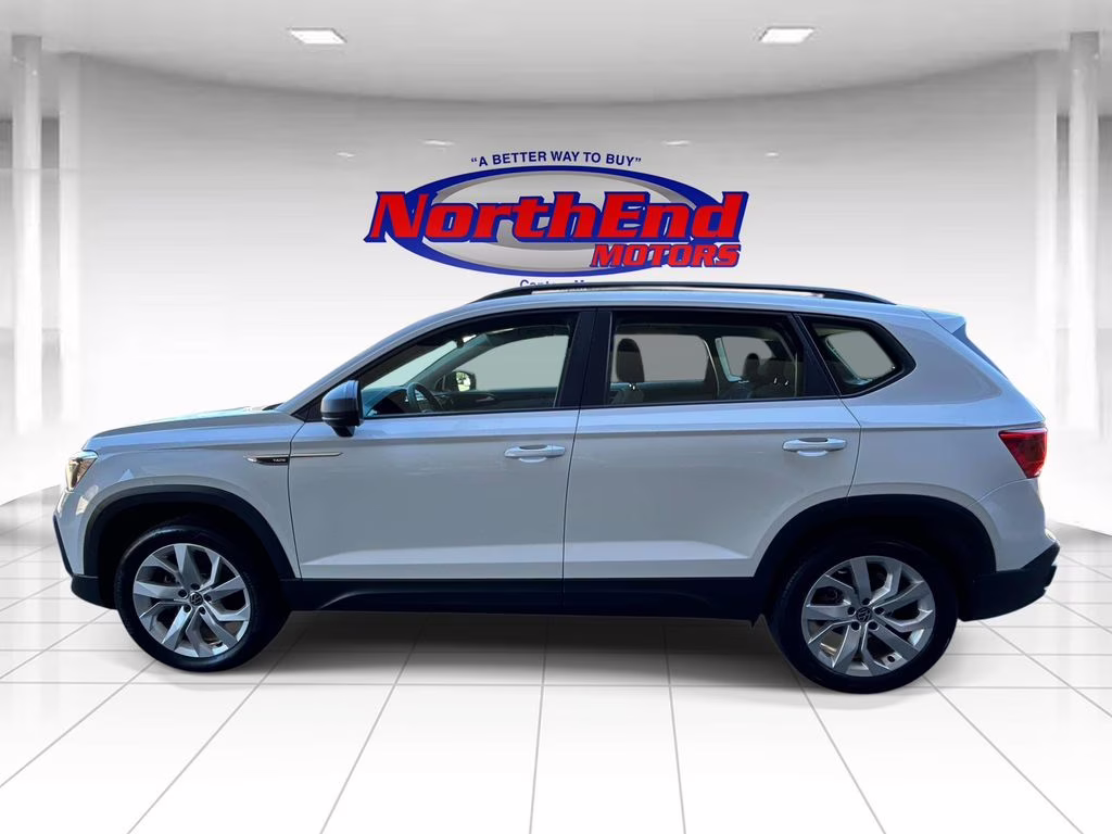 2023 White Volkswagen Taos 1.5T S AWD SUV