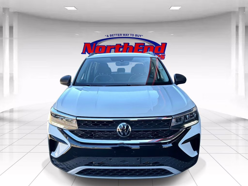 2023 White Volkswagen Taos 1.5T S AWD SUV