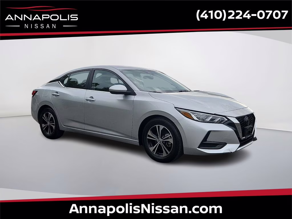 2022 Brilliant Silver Metallic Nissan Sentra SV FWD Sedan