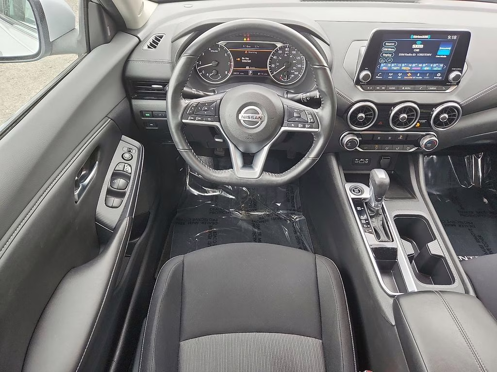 2022 Brilliant Silver Metallic Nissan Sentra SV FWD Sedan