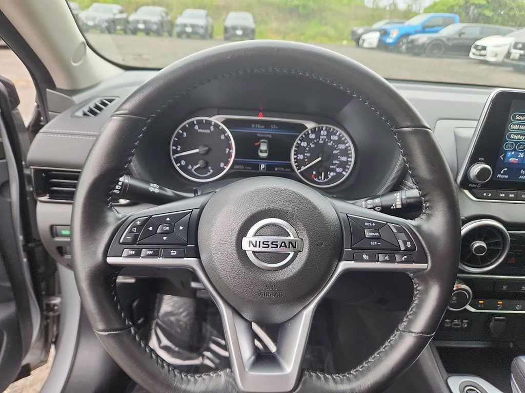 2022 Brilliant Silver Metallic Nissan Sentra SV FWD Sedan