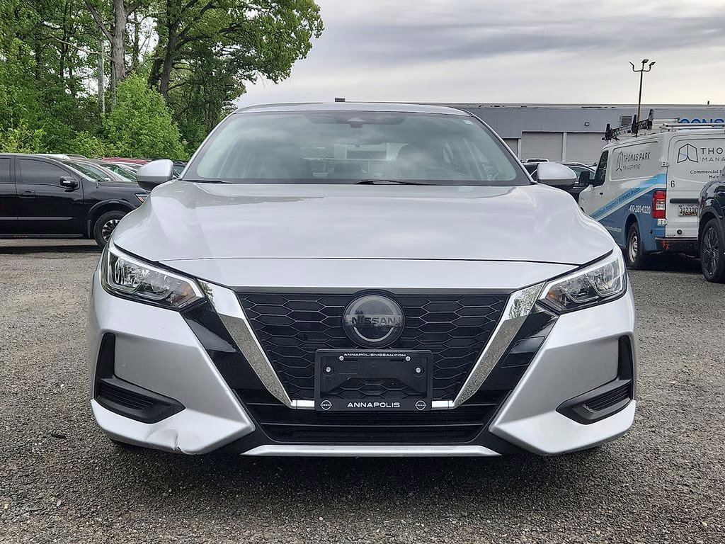 2022 Brilliant Silver Metallic Nissan Sentra SV FWD Sedan