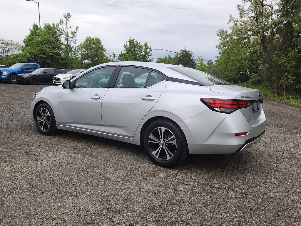 2022 Brilliant Silver Metallic Nissan Sentra SV FWD Sedan