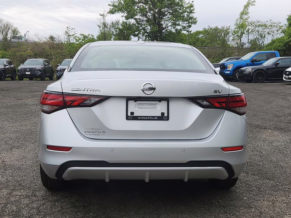 2022 Brilliant Silver Metallic Nissan Sentra SV FWD Sedan