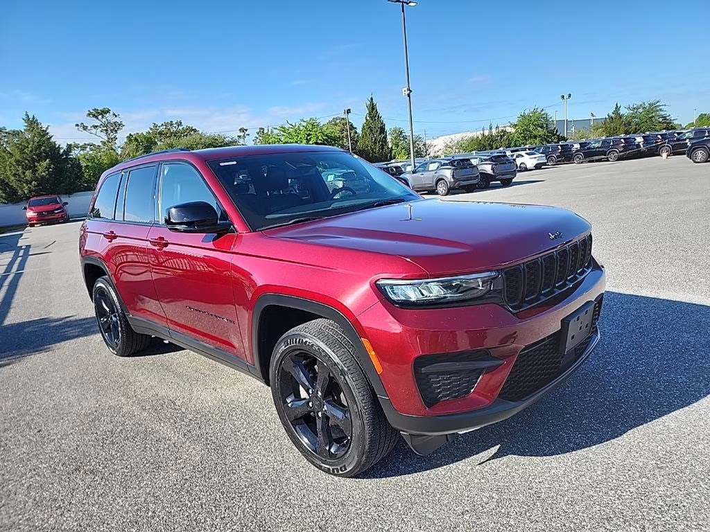 2023 Velvet Red Pearlcoat Jeep Grand Cherokee Altitude X 4X4 SUV