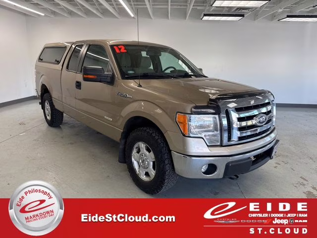 2012 Pale Adobe Metallic Ford F-150 XLT 4X4 Truck