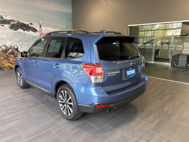 2018 Quartz Blue Pearl Subaru Forester 2.0XT Touring AWD SUV