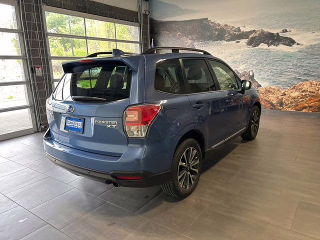 2018 Quartz Blue Pearl Subaru Forester 2.0XT Touring AWD SUV