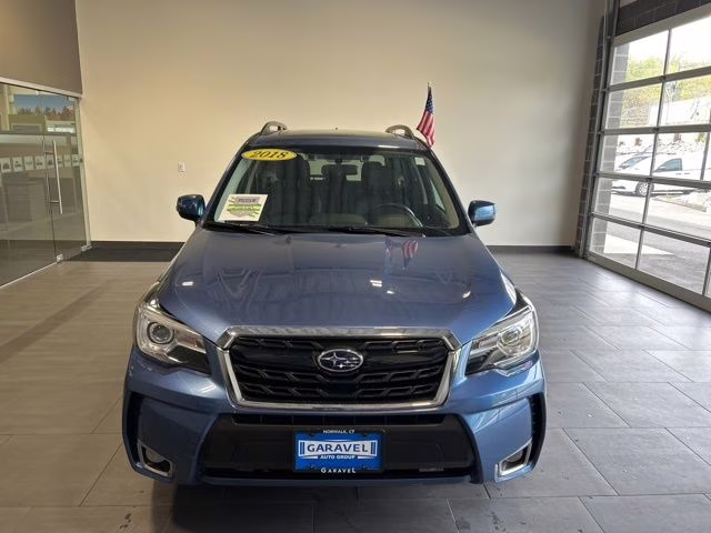 2018 Quartz Blue Pearl Subaru Forester 2.0XT Touring AWD SUV