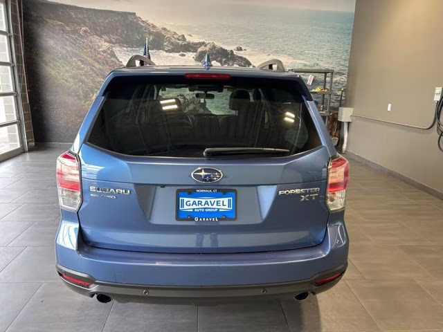 2018 Quartz Blue Pearl Subaru Forester 2.0XT Touring AWD SUV
