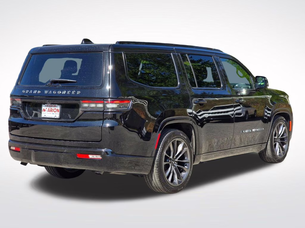 2024 Diamond Black Crystal Pearlcoat Jeep Grand Wagoneer Series II 4X4 SUV