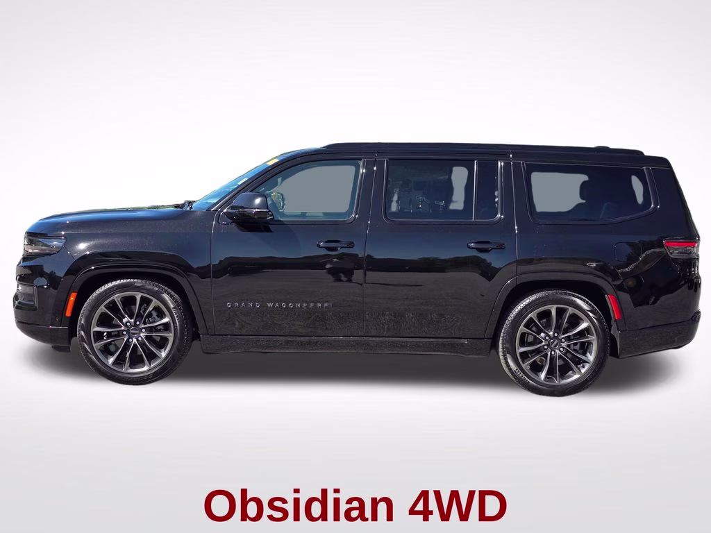 2024 Diamond Black Crystal Pearlcoat Jeep Grand Wagoneer Series II 4X4 SUV
