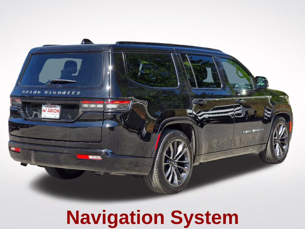 2024 Diamond Black Crystal Pearlcoat Jeep Grand Wagoneer Series II 4X4 SUV