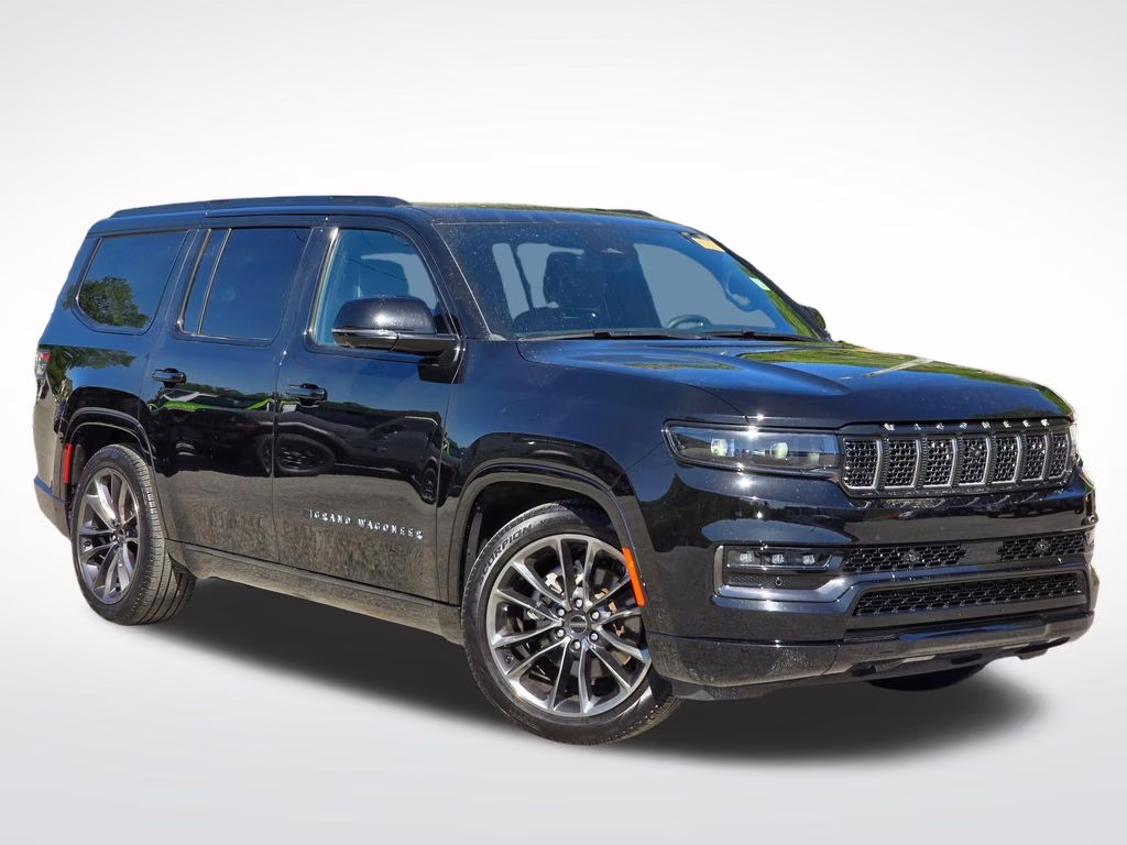 2024 Diamond Black Crystal Pearlcoat Jeep Grand Wagoneer Series II 4X4 SUV