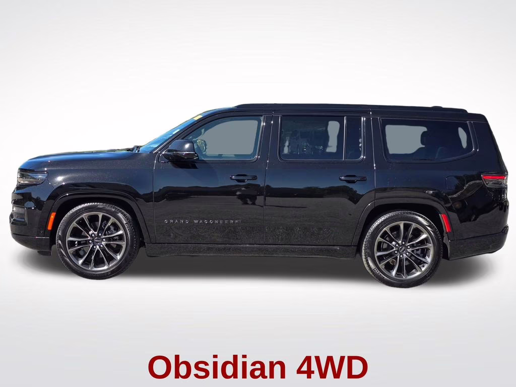 2024 Diamond Black Crystal Pearlcoat Jeep Grand Wagoneer Series II 4X4 SUV