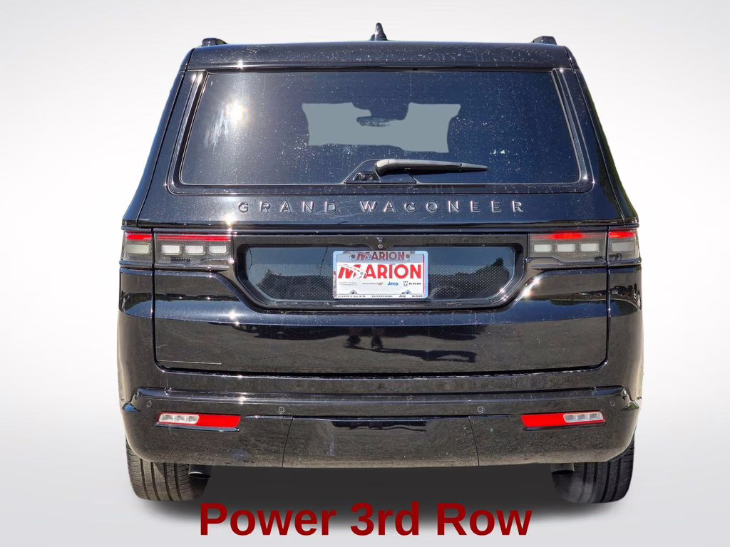 2024 Diamond Black Crystal Pearlcoat Jeep Grand Wagoneer Series II 4X4 SUV