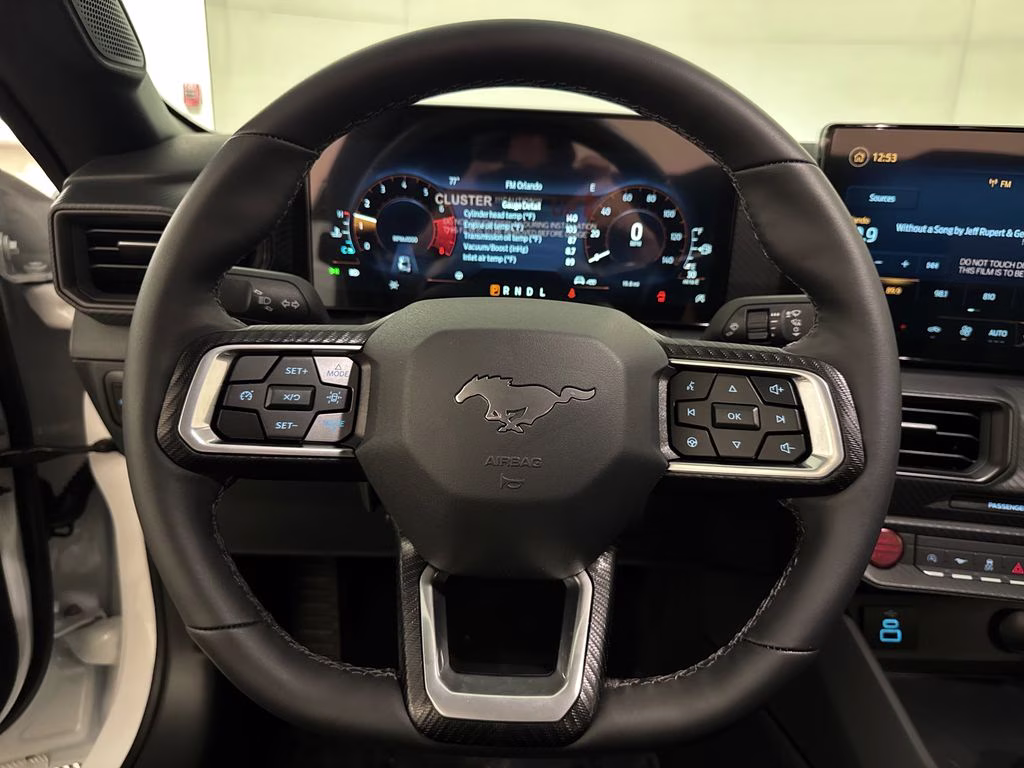 2026 Oxford White Ford Mustang EcoBoost RWD Coupe