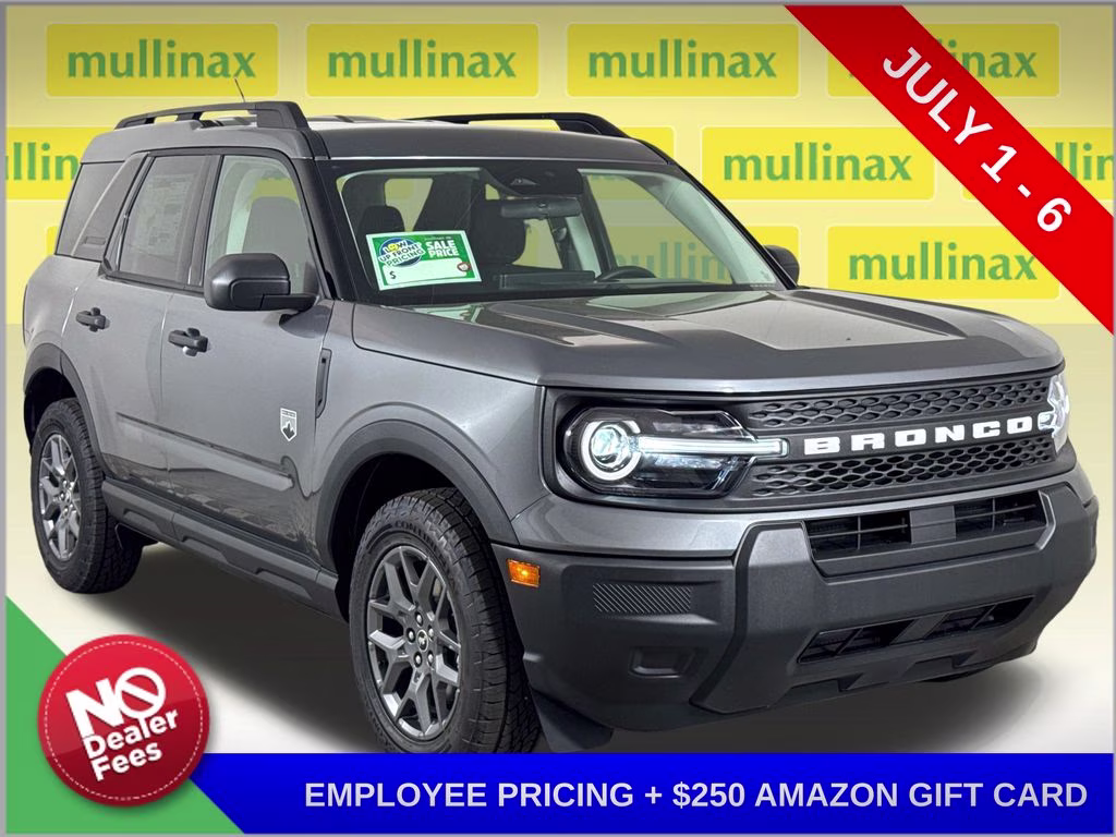 2026 Carbonized Gray Metallic Ford Bronco Sport Big Bend 4X4 SUV