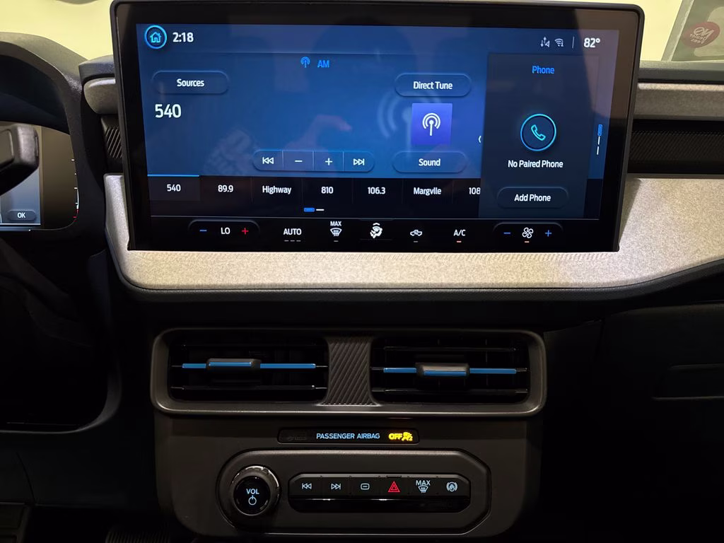 2026 Azure Gray Metallic Tri-Coat Ford Maverick XLT FWD Truck