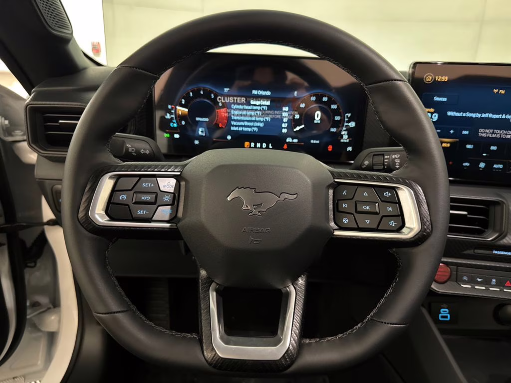 2026 Oxford White Ford Mustang EcoBoost RWD Coupe