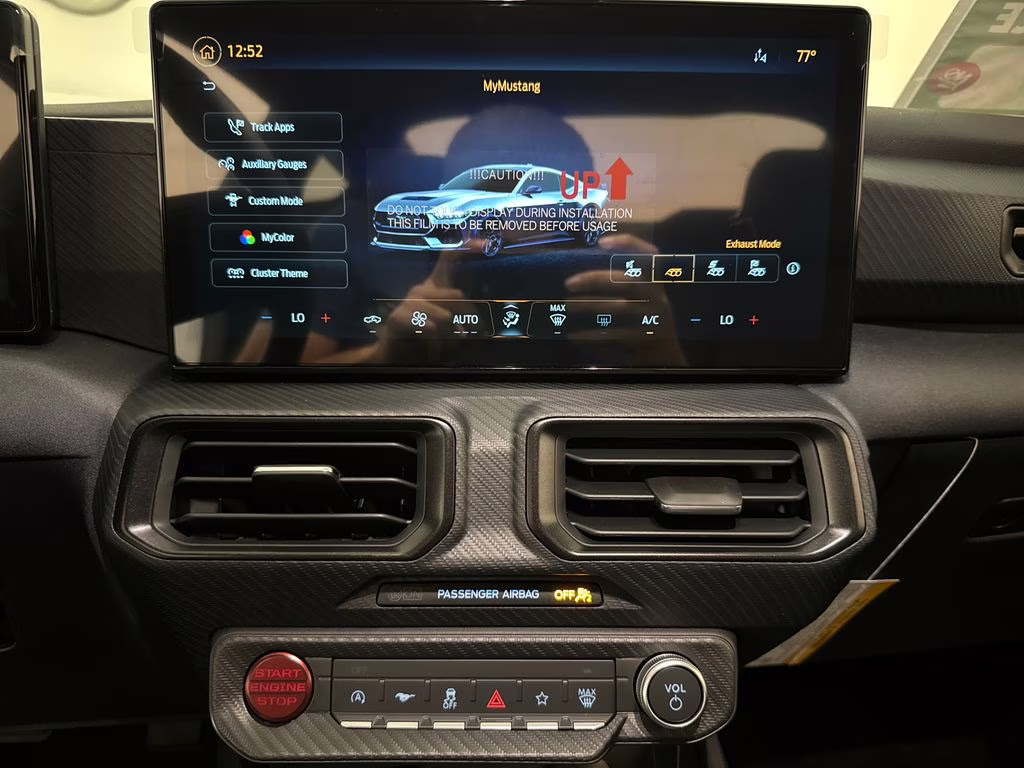 2026 Oxford White Ford Mustang EcoBoost RWD Coupe