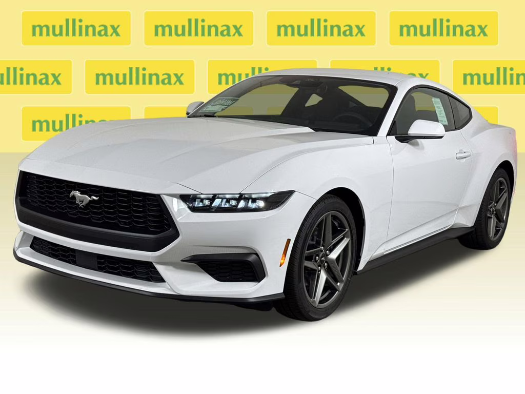 2026 Oxford White Ford Mustang EcoBoost RWD Coupe
