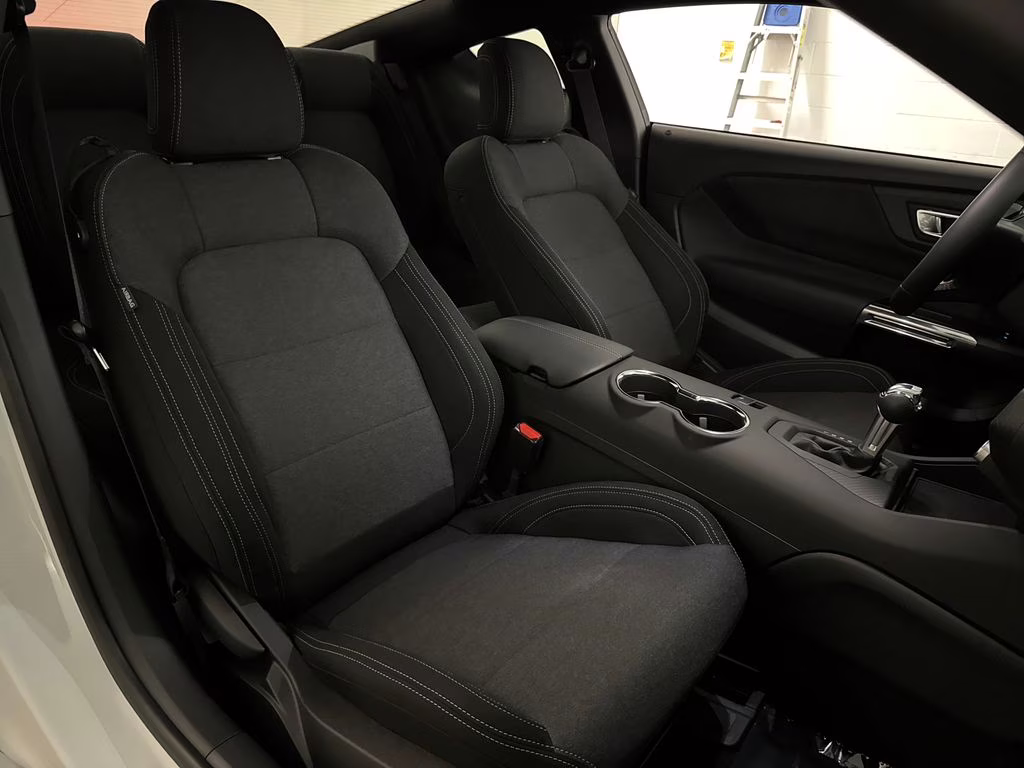 2026 Oxford White Ford Mustang EcoBoost RWD Coupe