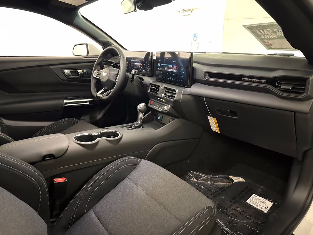 2026 Oxford White Ford Mustang EcoBoost RWD Coupe