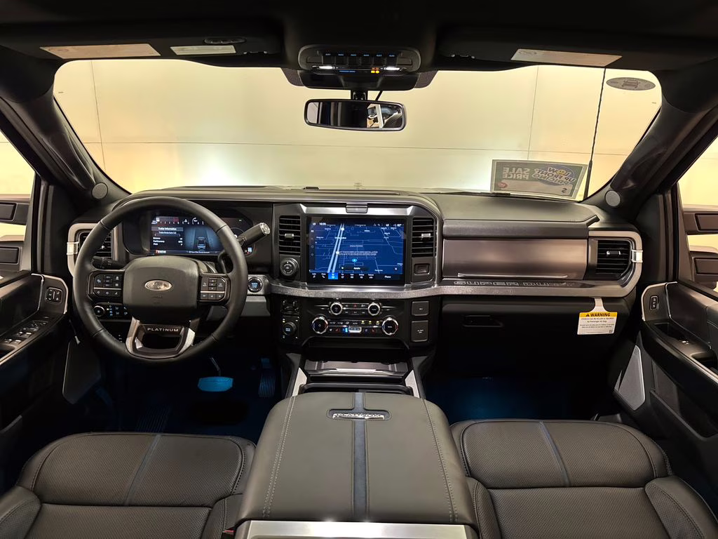 2026 Argon Blue Metallic Ford Super Duty F-350 SRW Platinum 4X4 Truck