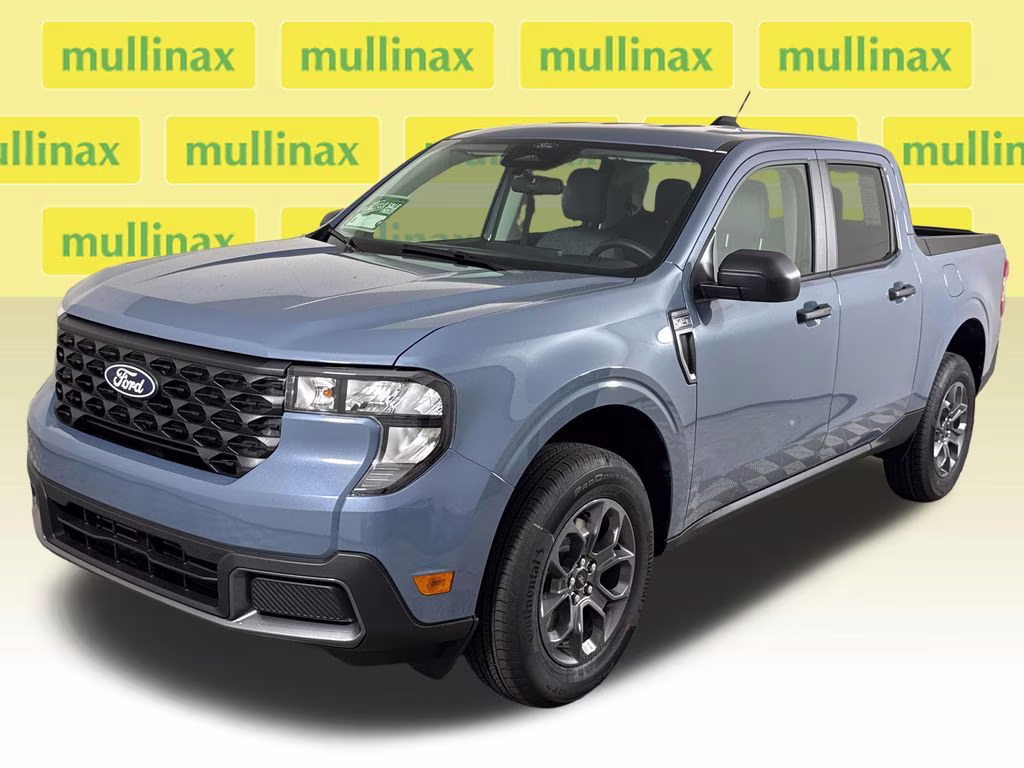 2026 Azure Gray Metallic Tri-Coat Ford Maverick XLT FWD Truck