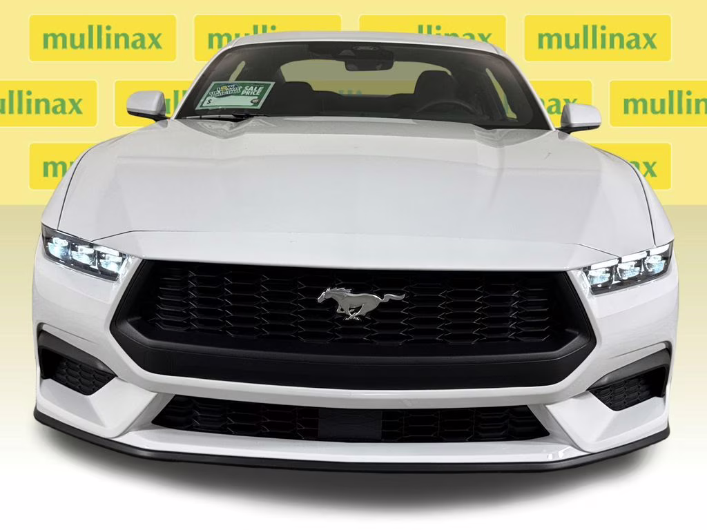 2026 Oxford White Ford Mustang EcoBoost RWD Coupe