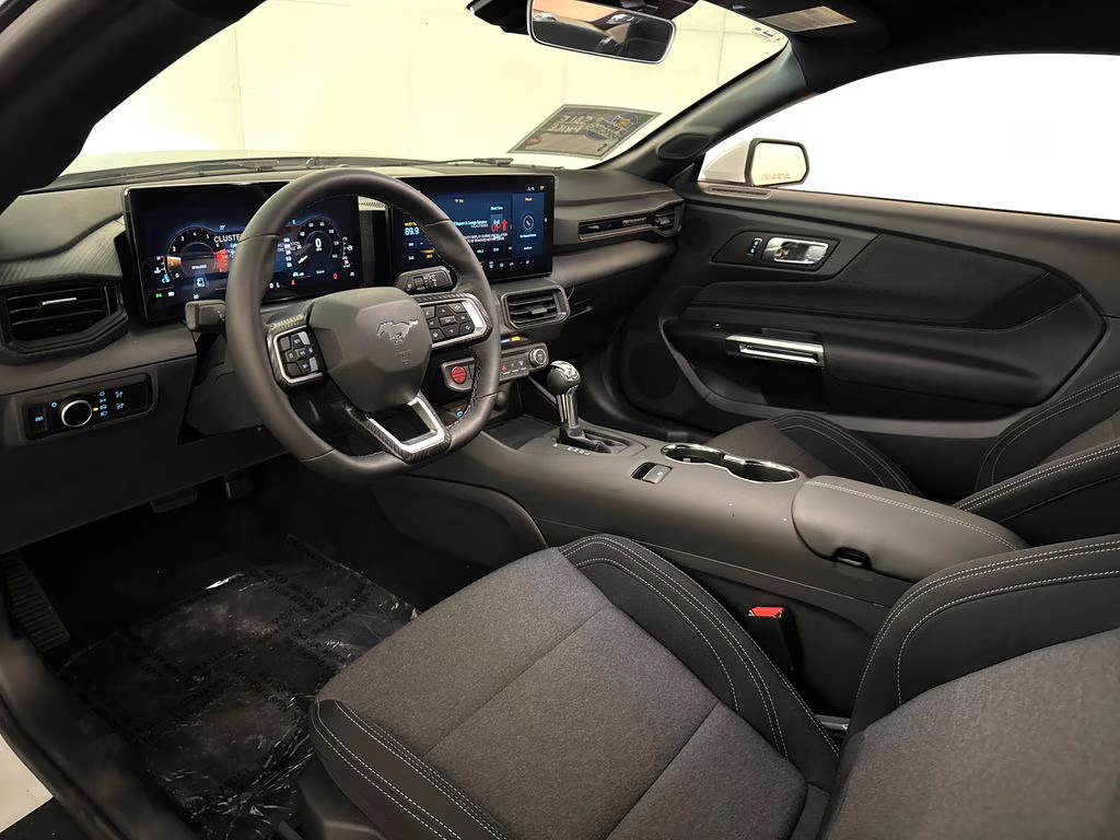 2026 Oxford White Ford Mustang EcoBoost RWD Coupe