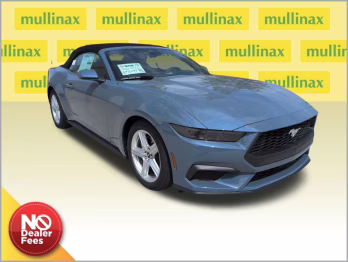 2026 Vapor Blue Ford Mustang EcoBoost Premium RWD Convertible