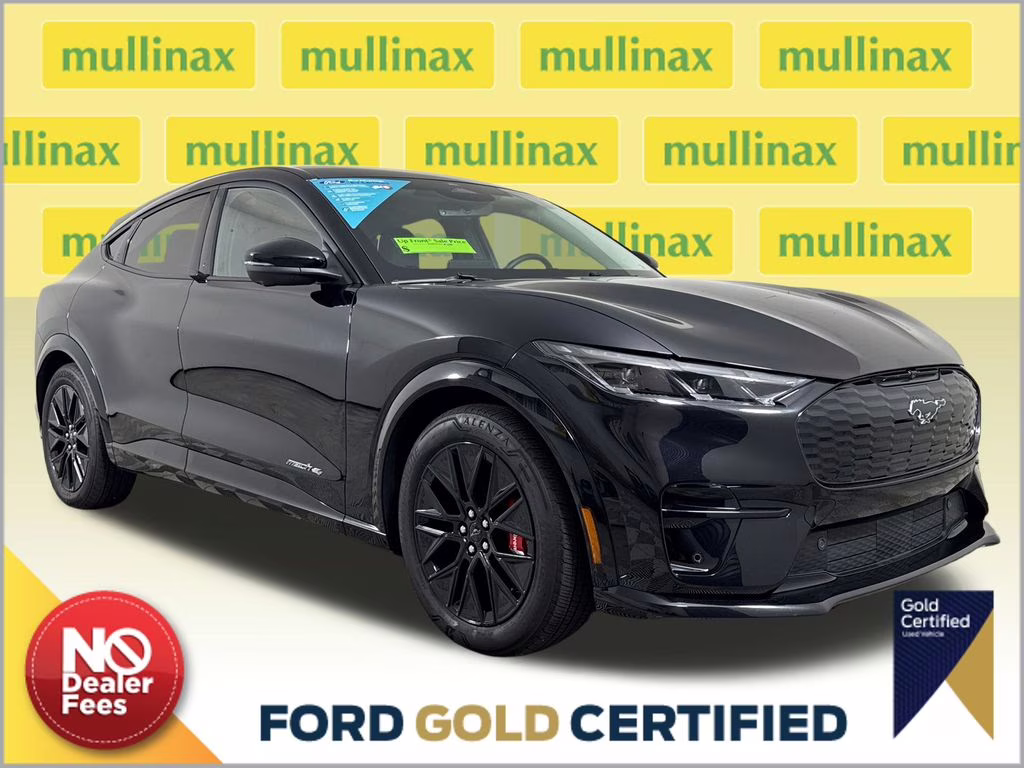 2025 Shadow Black Ford Mustang Mach-E Premium AWD SUV