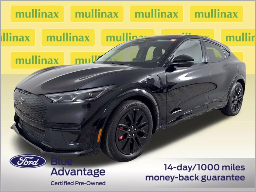 2025 Shadow Black Ford Mustang Mach-E Premium AWD SUV