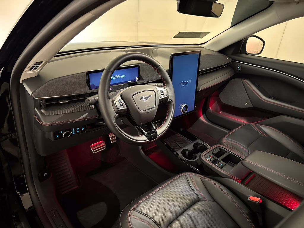 2025 Shadow Black Ford Mustang Mach-E Premium AWD SUV