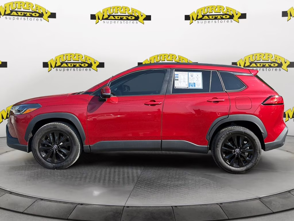 2022 Barcelona Red Metallic Toyota Corolla Cross LE FWD SUV