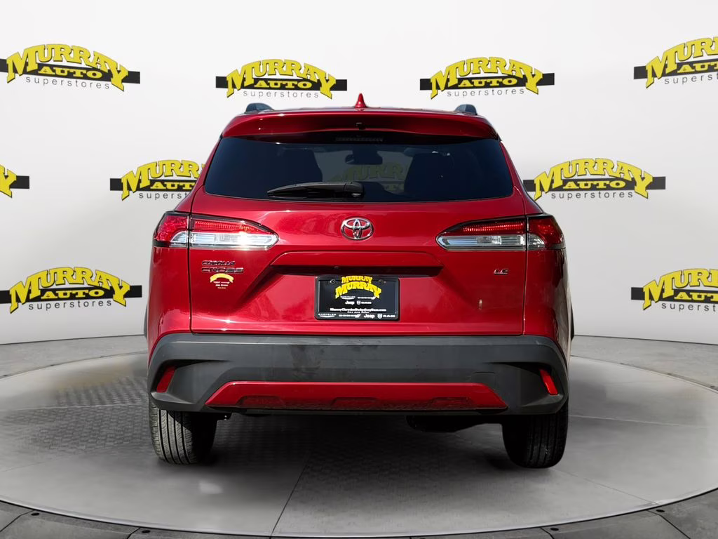 2022 Barcelona Red Metallic Toyota Corolla Cross LE FWD SUV