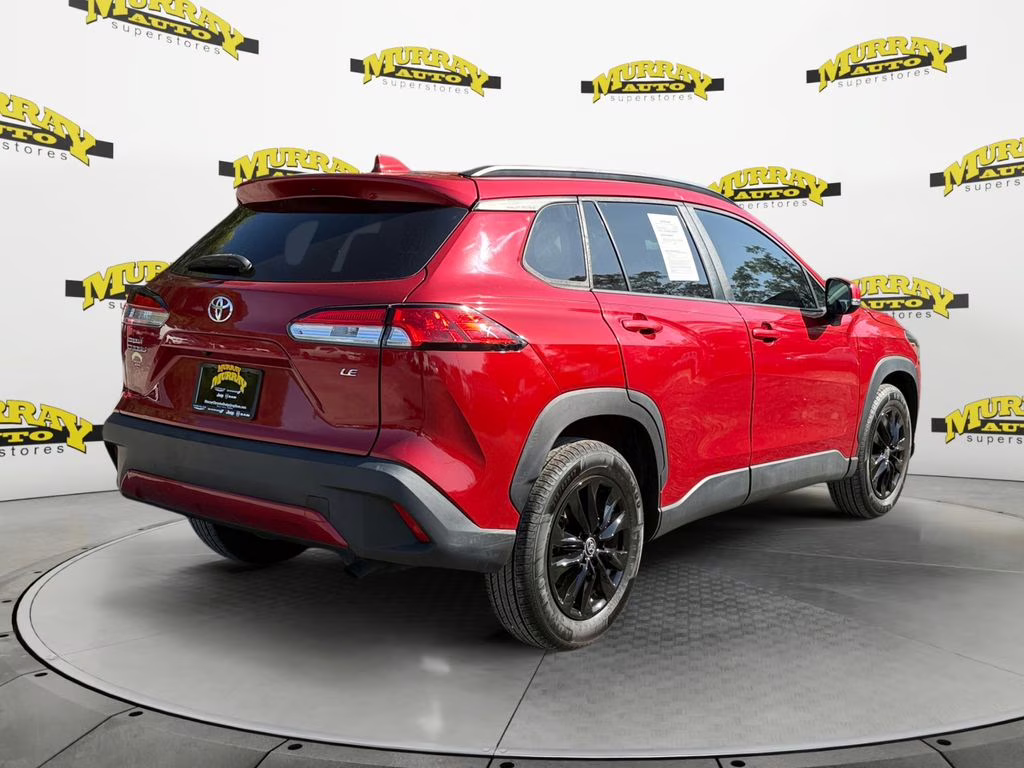 2022 Barcelona Red Metallic Toyota Corolla Cross LE FWD SUV