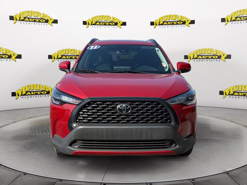 2022 Barcelona Red Metallic Toyota Corolla Cross LE FWD SUV