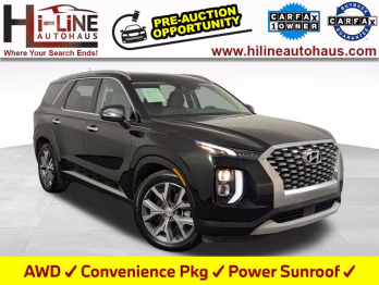 2020 Becketts Black Hyundai Palisade SEL AWD SUV