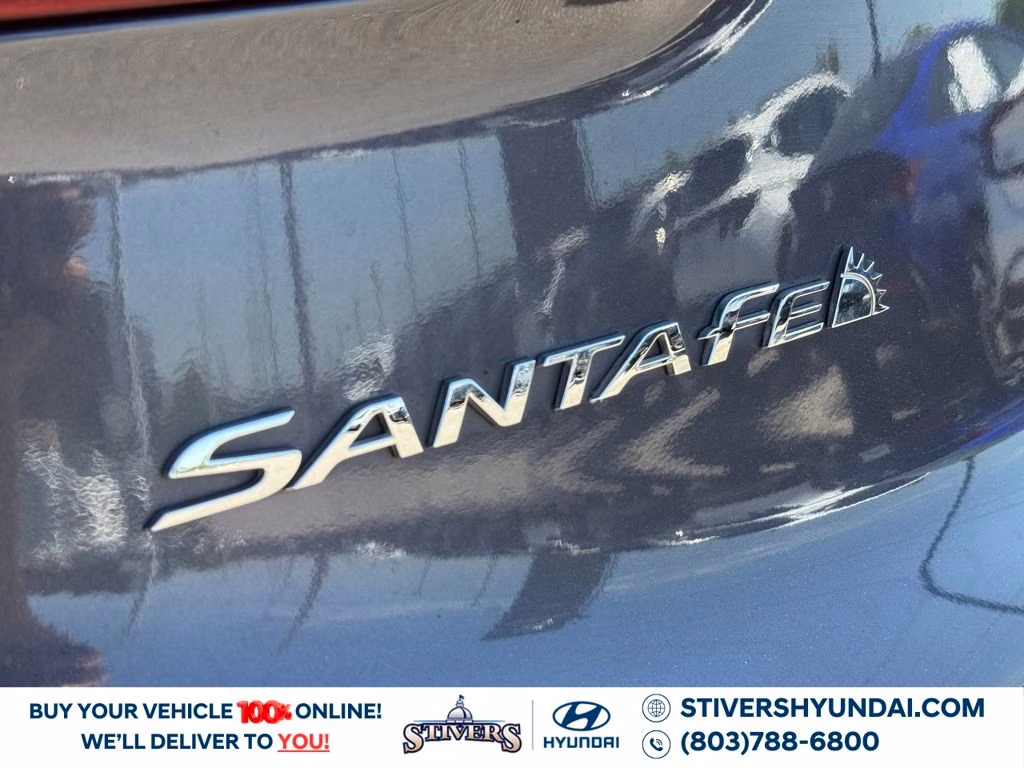 2022 Lagoon Blue Hyundai Santa Fe Hybrid Limited AWD SUV