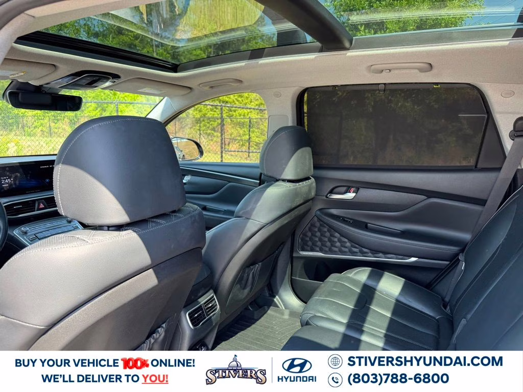 2022 Lagoon Blue Hyundai Santa Fe Hybrid Limited AWD SUV